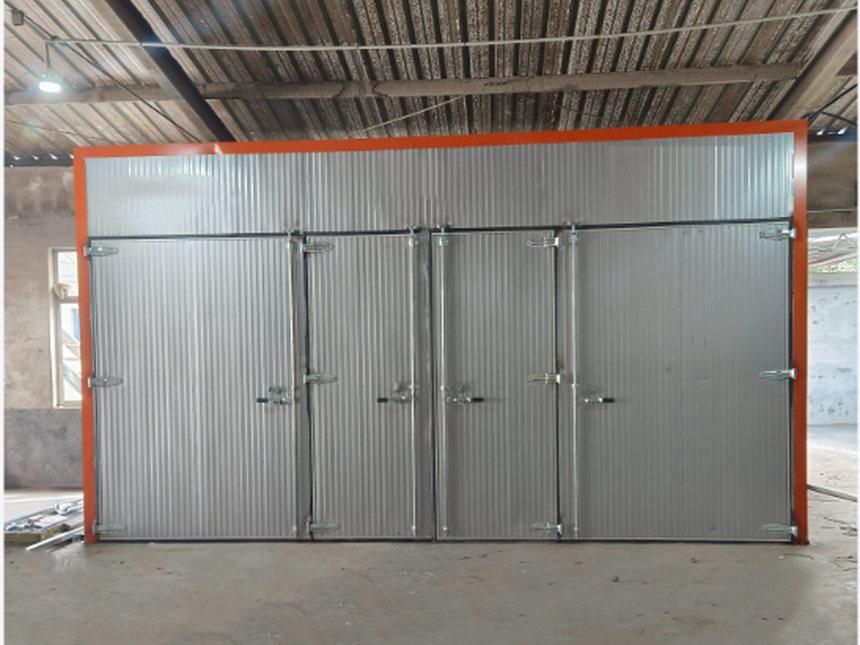 real industrial drying room reference for seafood drying room configuration